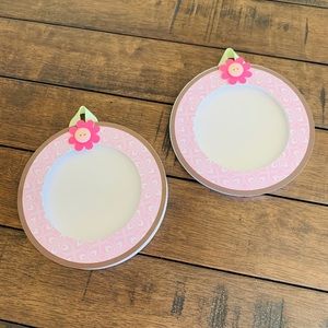 Handprint footprint picture frame